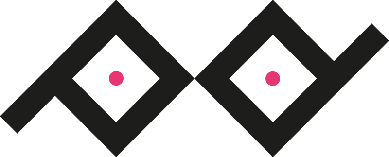 Pixelized logo